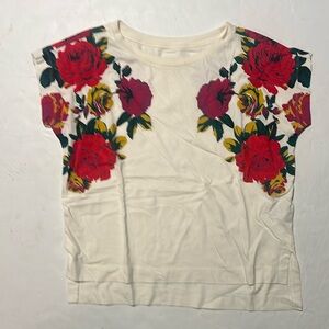 Floral Top by Anthropologie